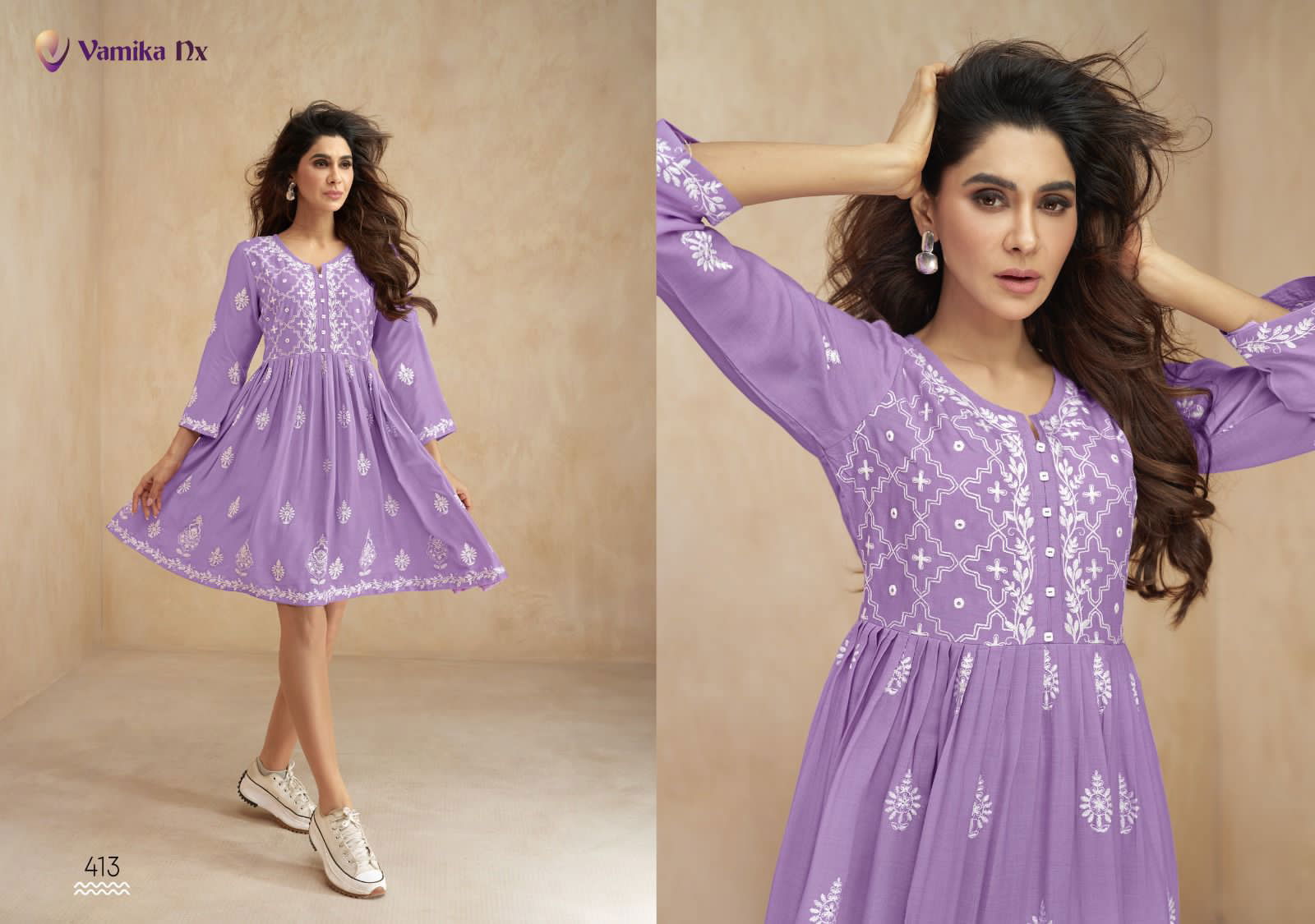 Vamika Ibadat Designer Tunic Style Kurtis Catalog
